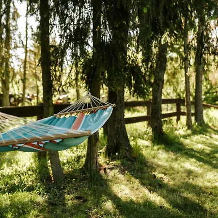 Holzchalet mitten in der Natur gern mit Hund&Pferd